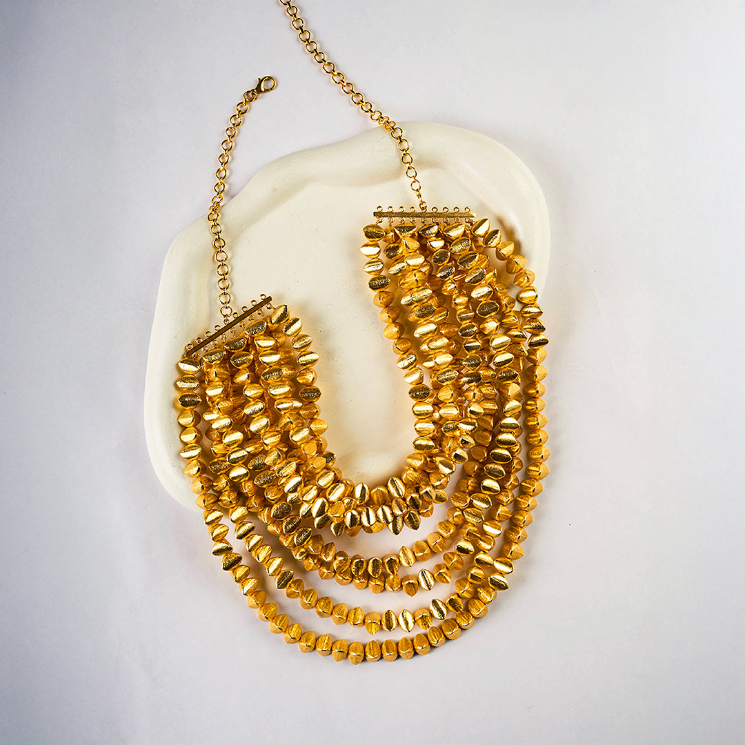 Golden Rhapsody Neckpiece