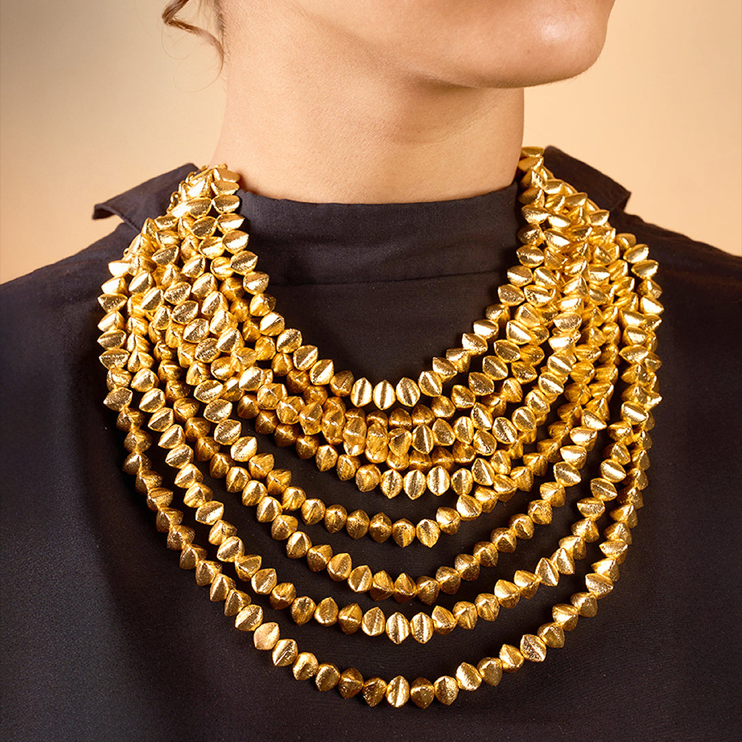 Golden Rhapsody Neckpiece